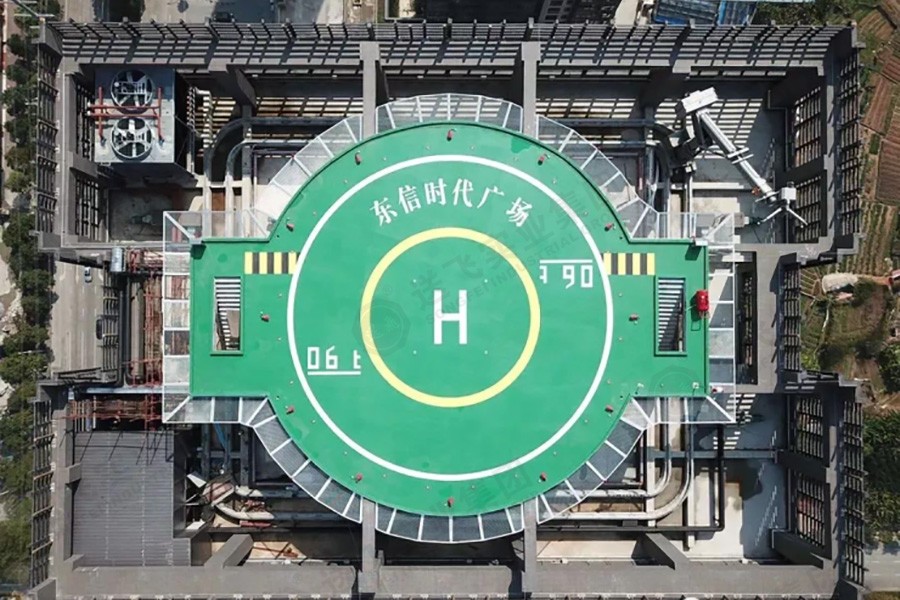 直升機停機坪機場標(biāo)志顏色是固定的嗎？都有哪些？